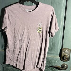 Men's Purple Graphic T-Shirt